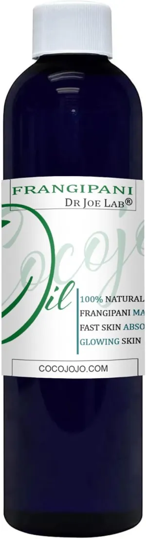Frangipani in Jojoba Massage Oil Blend -Natural- Plumeria Alba- Hohoba - Simmondsia Chinenis. 8 Oz