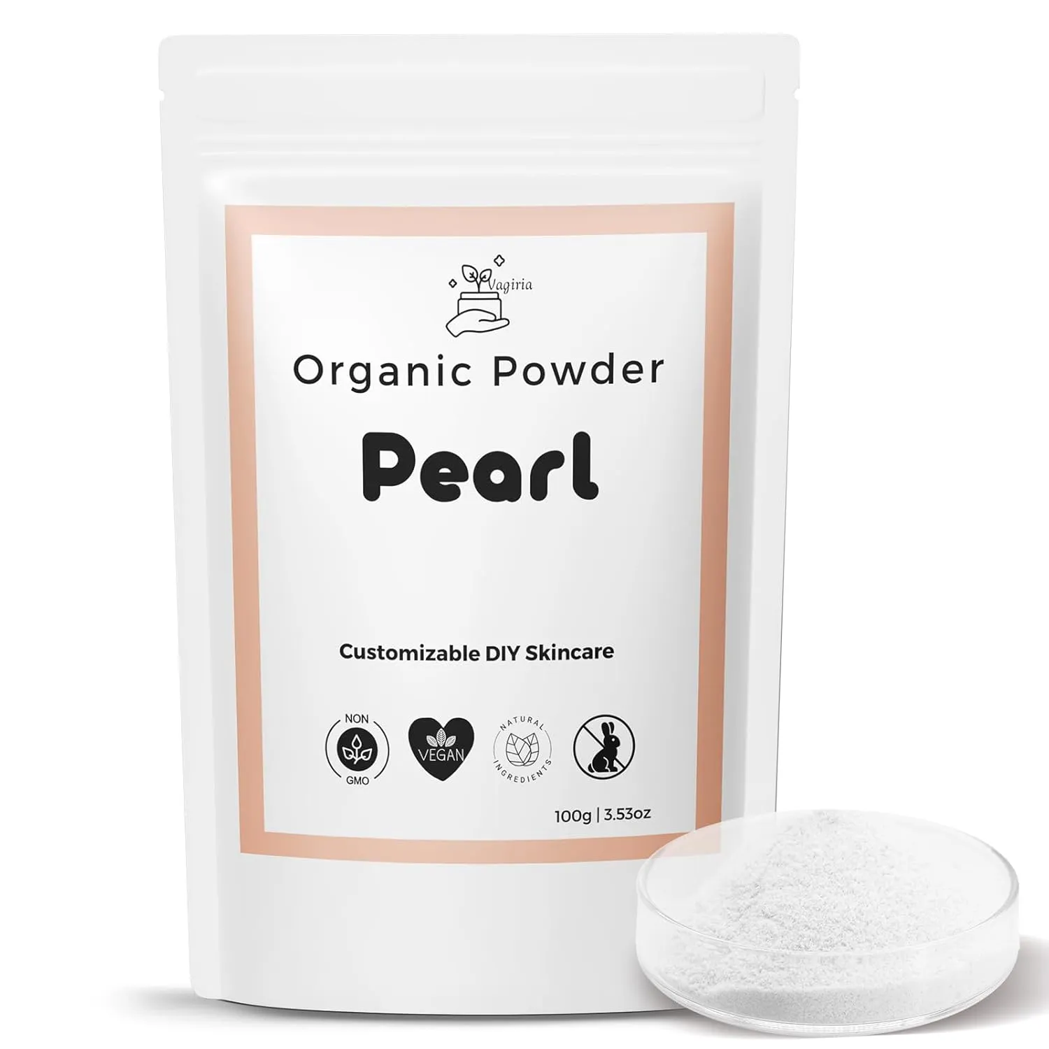 Freshwater Pearl Powder for DIY Skincare - 100% Natural and Radiance-Boosting