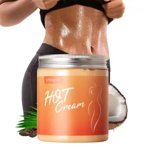 Ginger Hot Cream, Natural Anti Cellulite Slimming Cream, Weight Loss Fat Burning Cream Hydrating Belly Firming Cream Full Body Sweat Cream for Stomach, Thighs and Butt, Body Lotion for Unisex