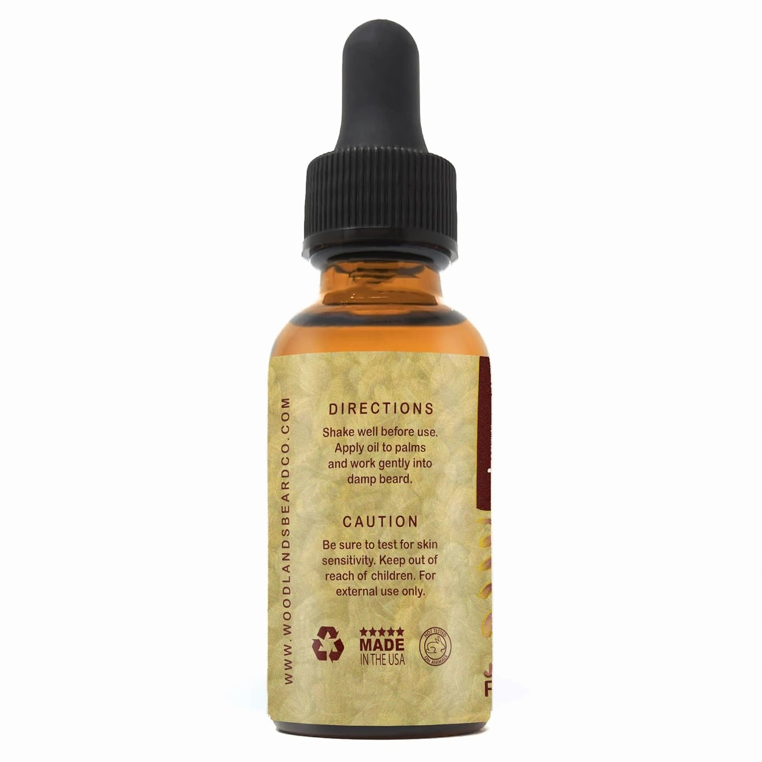 Golden Jojoba and Vitamin E Pure Beard Oil (2oz)