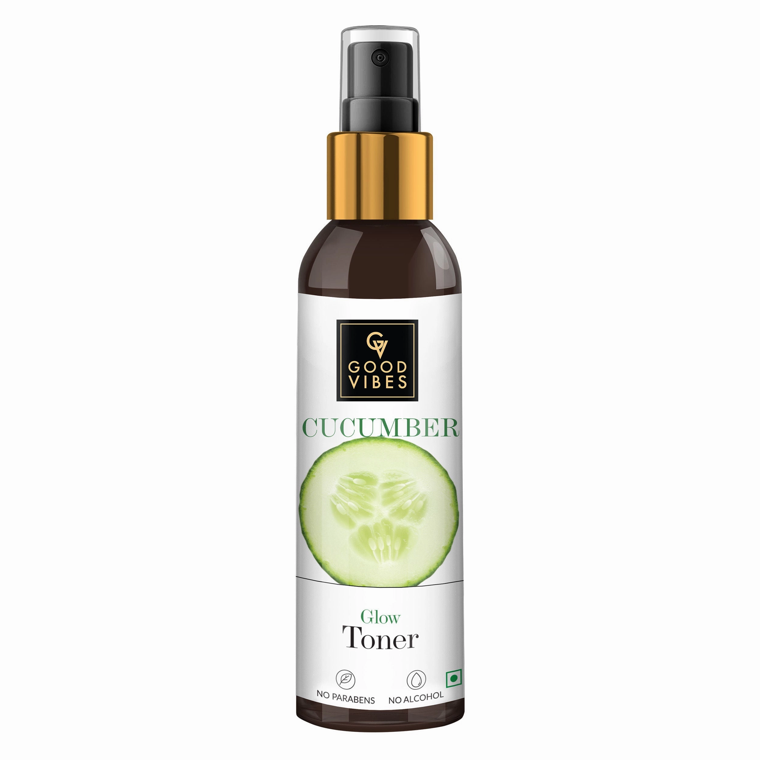 Good Vibes Cucumber Glow Toner | Hydrating, Minimizes Pores | With Liquorice | No Parabens, No Alcohol, No Sulphates, No Animal Testing (200 ml)