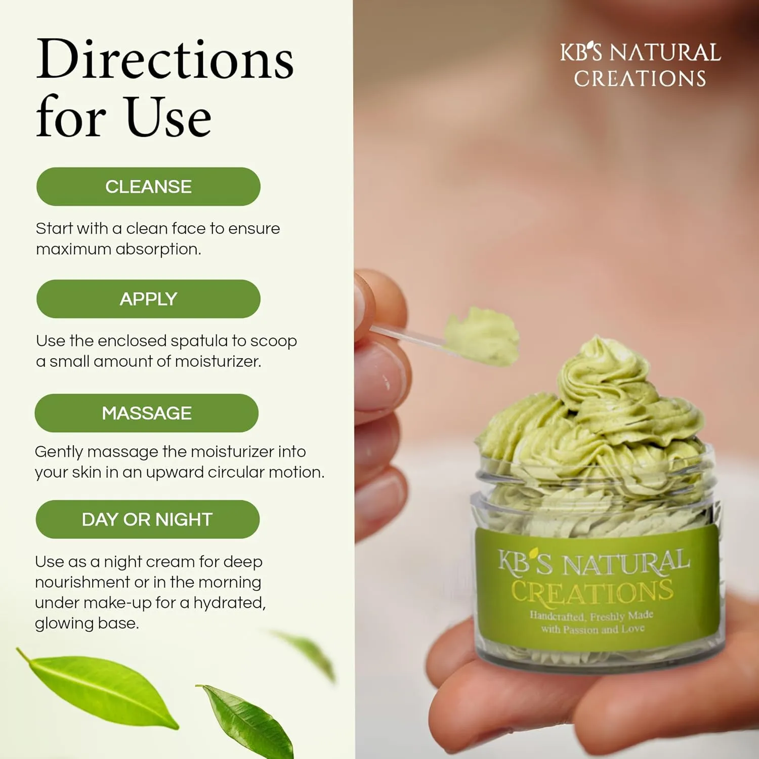 Green Tea Ultra Emollient Face Moisturizer, Facial Moisturizer for Deep Hydration, Hydrating Face Moisturizer for Anti-Aging, Firms Skin & Restores a Youthful Glow, 2 oz