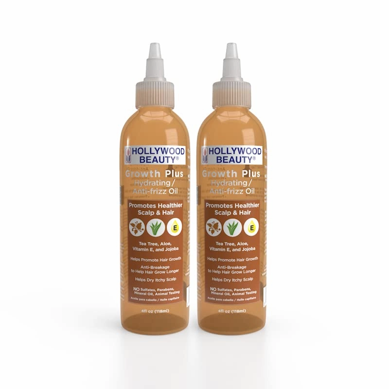 Growth : Hydrating/Anti-Frizz Oil With Jojoba 4 Oz (Pack Of 2)