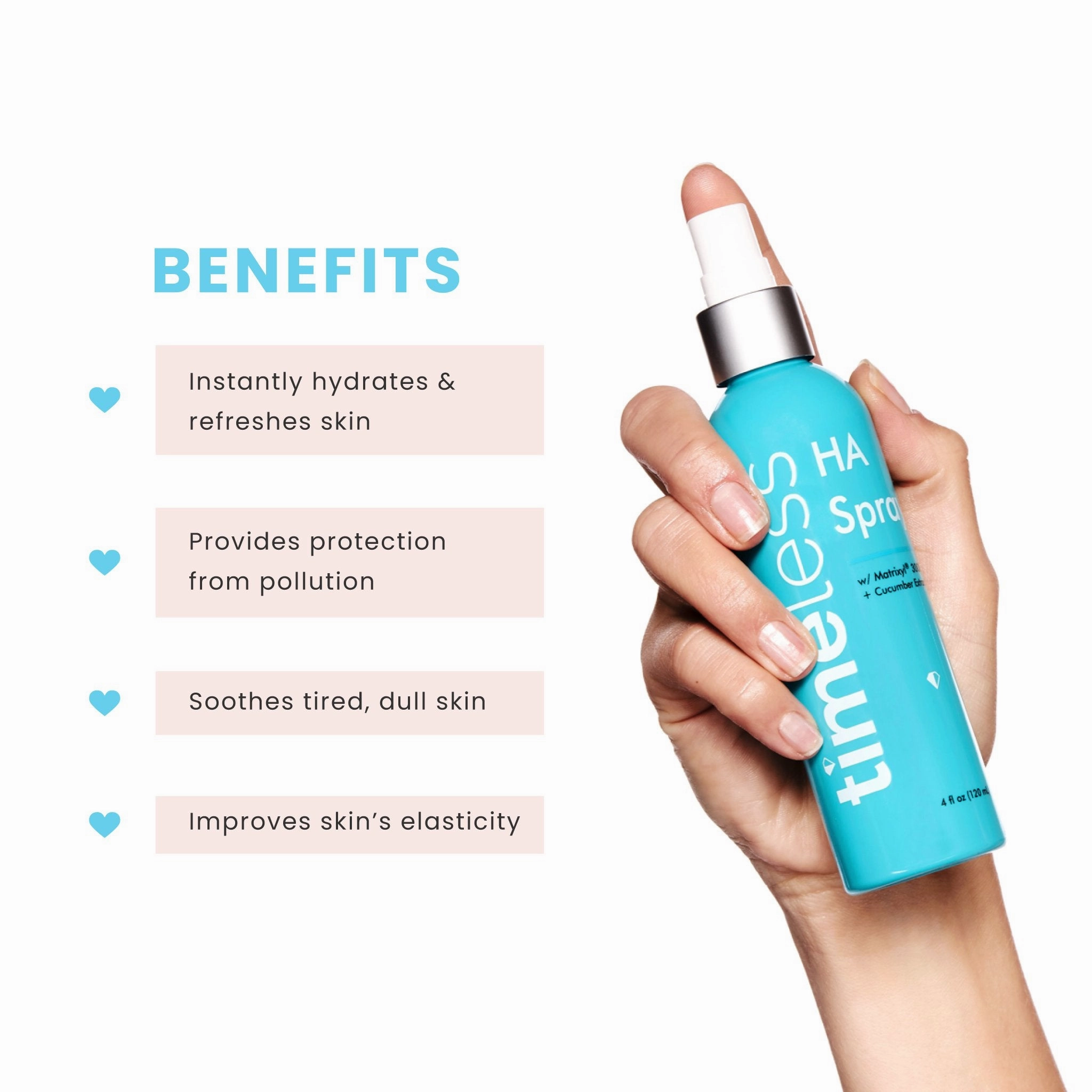 HA Matrixyl 3000™ w/ Cucumber Spray - 4oz / 120ml