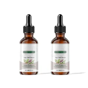 Hair Care Serum With Jojoba Seed Oil,Ginger Root Extract,Astragalus Root Extract,Hair Growth Serum,Hair Scalp Serum,Nourishes,Moisturizes,Strength Hair Root,Soothing Scalp,Promote Hair Growth