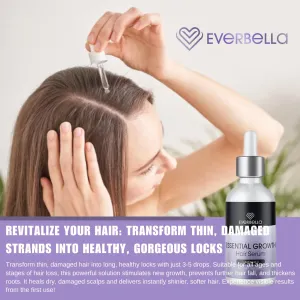 Hair Serum - 1oz, Professional Anti Frizz Smoothing Hair Serum Formula, Plant-Based Repair for Damaged Hair, Lightweight, Softens & Untangles All Hair Types (1 Oz, Lavander)