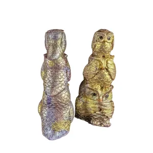 Hear No Evil Wise Owl Totem | Handmade Artistic Moisturizing Soap | Nourishing Body Soap | Moisturizing Face Soap |
