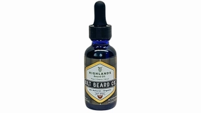 HIGHLANDS Beard Oil 1oz- Premium, organic, natural, jojoba, meadowfoam seed, pine, cherry, birch | Kilt Beard Co.