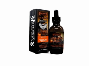 Hoffman's Evil Pumpkin Premium Beard Oil, All Natural Ingredients, Moisturizes and Softens Beard and Skin, Pumpkin Crunch Cake, Vanilla, Caramel. 2 oz,