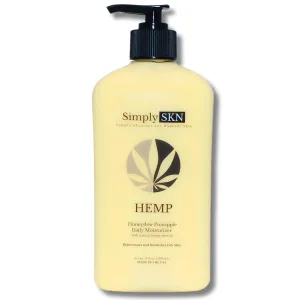Honeydew Pineapple, Daily Moisturizing Hemp Body Lotion with Natural Hemp Seed Oil, Shea Butter and Jojoba Oil, Tropical Scent, 17 fl. oz, Made in USA
