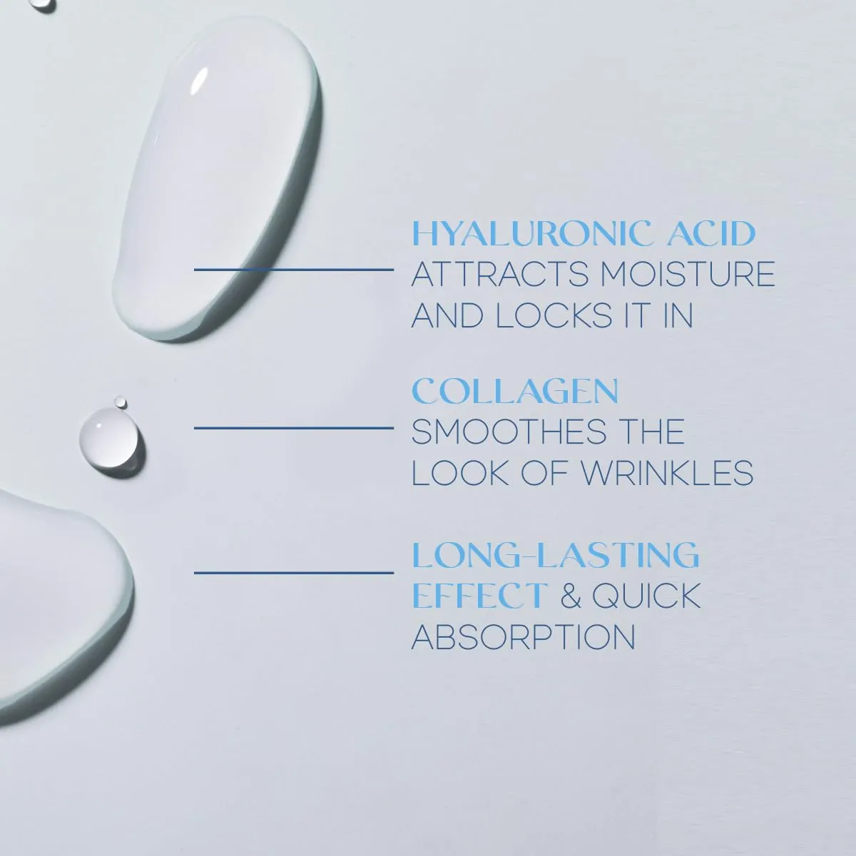 Hyaluronic Acid & Collagen Under Eye Patches - Dermatologist Tested, Hydrating, Reduces Bags & Wrinkles - Anti-Aging, Clean Beauty, Cruelty-Free Korean Skincare for All Skin Types - 15 Pairs