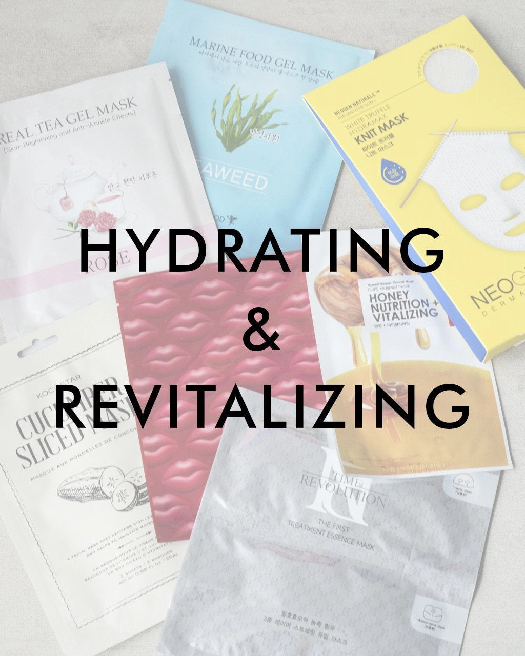 Hydrating   Revitalizing Sheet Mask Set