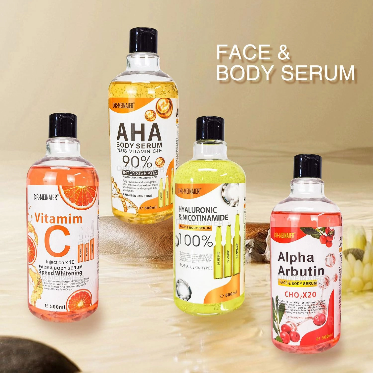 Hydrating and Brightening Essence with Arbutin, Moisturizing Facial Serum 500ml (tomato), 1 Fl Oz (Pack of 1)