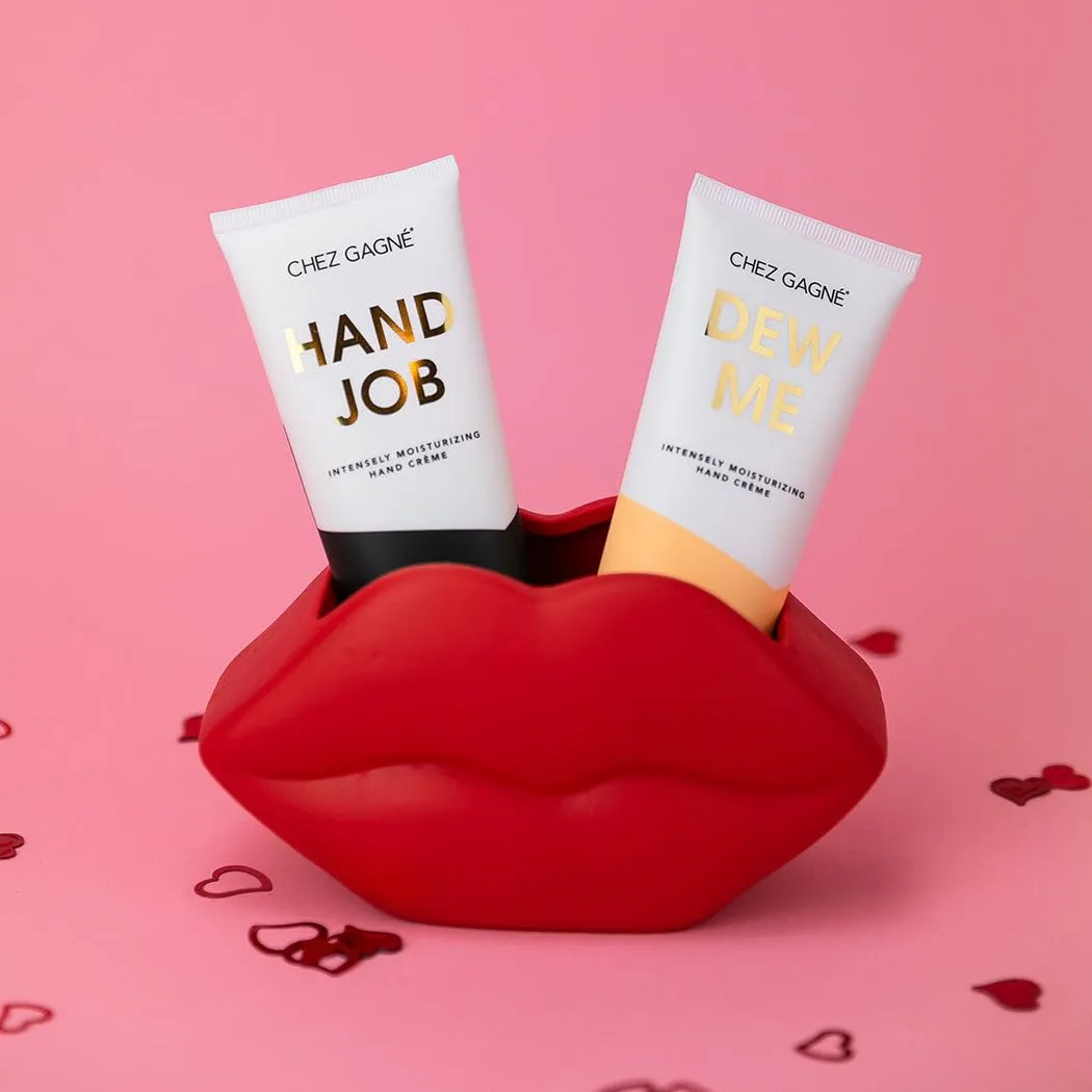 Intensely Moisturizing Vegan Hand Cream (3.4oz) Jojoba Oil Cocoa Butter- Non-Greasy, Fast-Absorbing, Made In US - Hand Job - Hand Crème (3.4oz, Sea Salt, Citrus & Neroli)