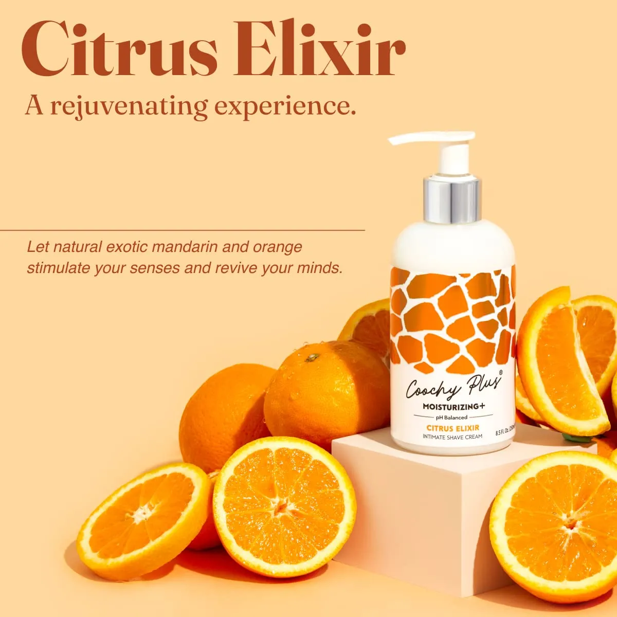 IntiMD Coochy Plus Intimate Shaving Complete Kit - Citrus Elixir & Organic After Shave Protection Soothing Moisturizer - Antioxidant Formula Prevents Razor Burns, Itchiness & Ingrown Hair