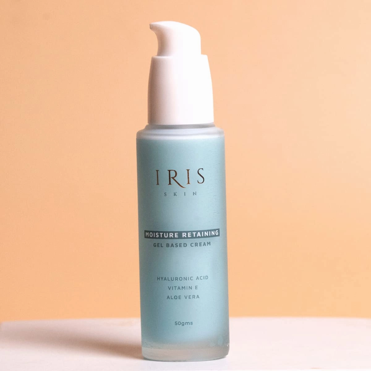 IRIS Moisture Retaining Gel Based Cream, Hydrating Formula with Hyaluronic Acid, Aloe Vera, Vitamin E