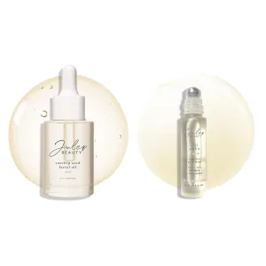 Julep Nourishing Beauty Duo: Roll With It Nail & Cuticle Treatment   Boost Your Radiance Hydrating Facial Oil - Infused with Vitamin E and Rosehip Seed Oil, 25 mL each