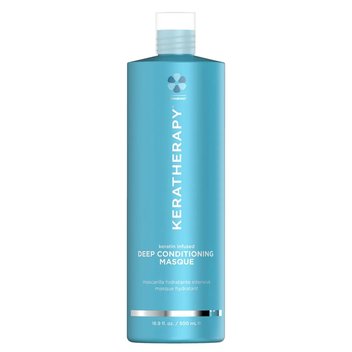 KERATHERAPY Keratin Infused Deep Conditioning Masque, 16.9 fl. oz., 500 ml - Moisturizing Hair Deep Conditioning Treatment with Kerabond, Jojoba Oil, Nettle Root Extract, Wheat Oil, & Persian Walnut