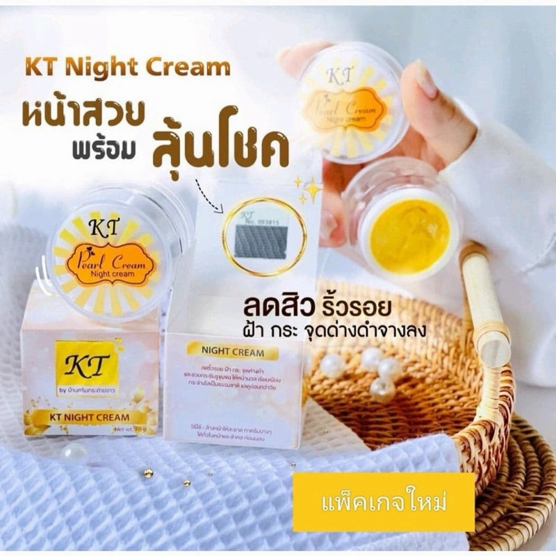 KT Gold Pearl Night Cream 10g