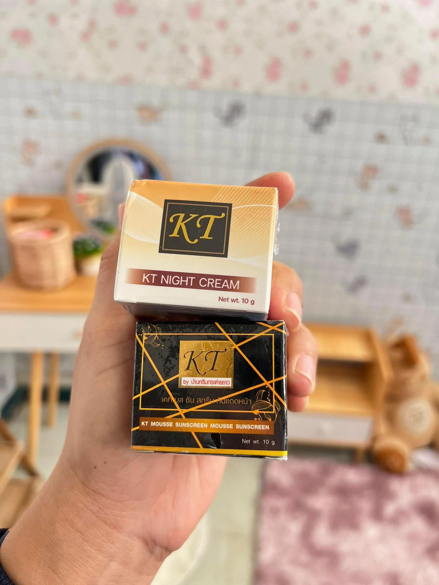 KT Gold Pearl Night Cream 10g