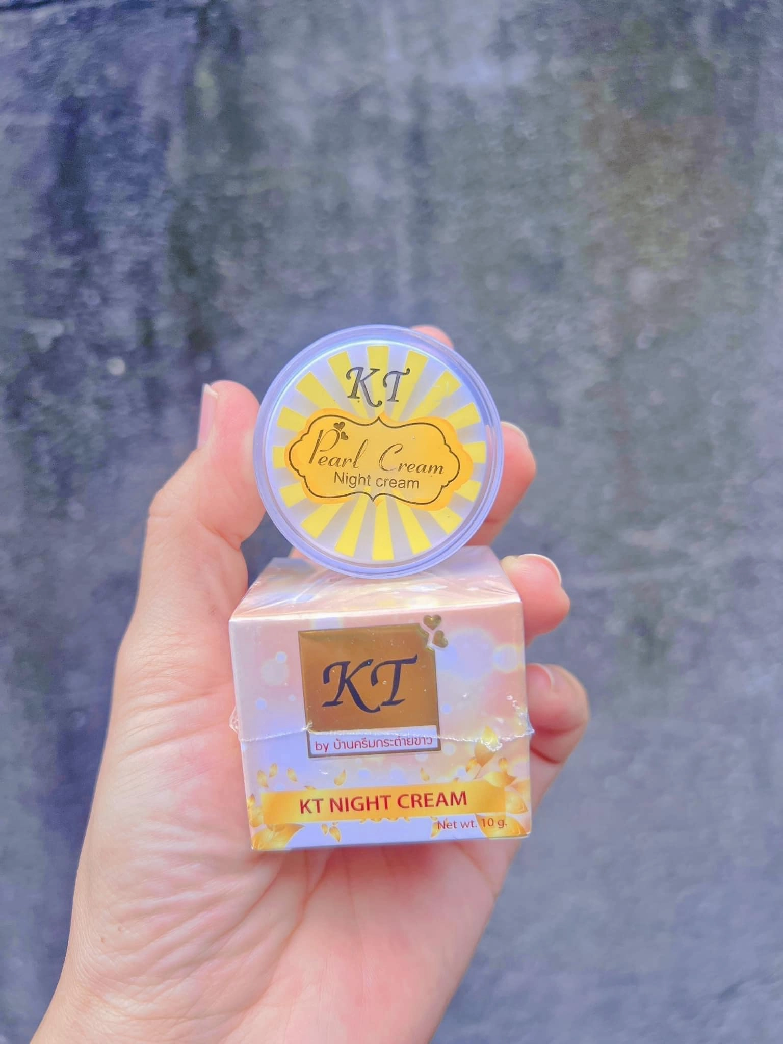 KT Gold Pearl Night Cream 10g