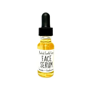 Lavender Frankincense Face Serum - Botanical Infused Oil - Rosehip Seed Oil - Infused with Herbs - 0.50 fl oz