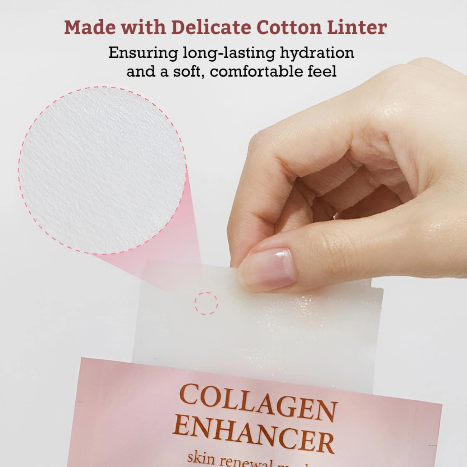 LEADERS Collagen Enhancer Skin Renewal Mask – Boosts Elasticity, Firmness & Hydration for a Plump – Hydrating Face Mask with Hydrolyzed Collagen, Plant Extracts, & Moisture-Rich Formula – 10 Sheets
