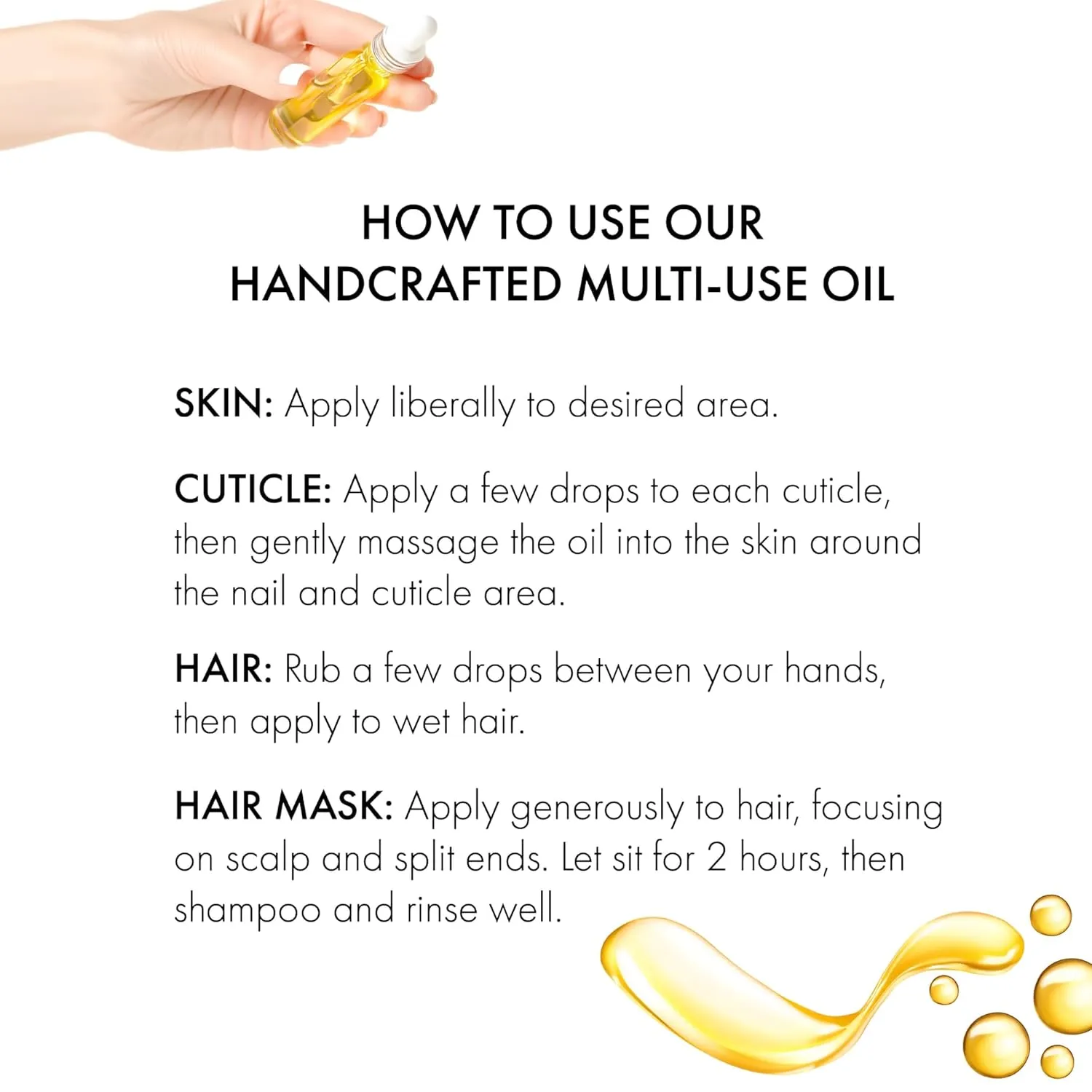 Lemon Vanilla Custard Oil with All-Natural Moisturizing Body Oil for Soft, Glowing Skin with Almond & Jojoba Oil (4 fl oz)
