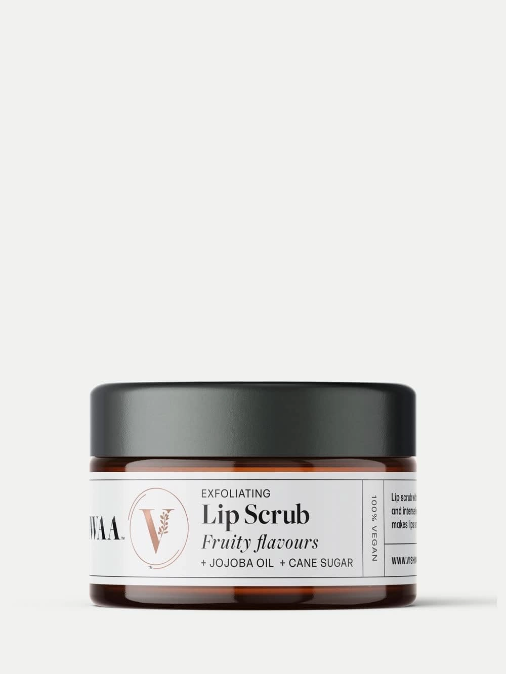 LIP SCRUB WITH BERRIES,Lightens, Brighten & Soften Lips |Moistures, Dry and Chapped Lips,|Enriched with Natural and Organic Ingredients,Chemicals Free 15ml