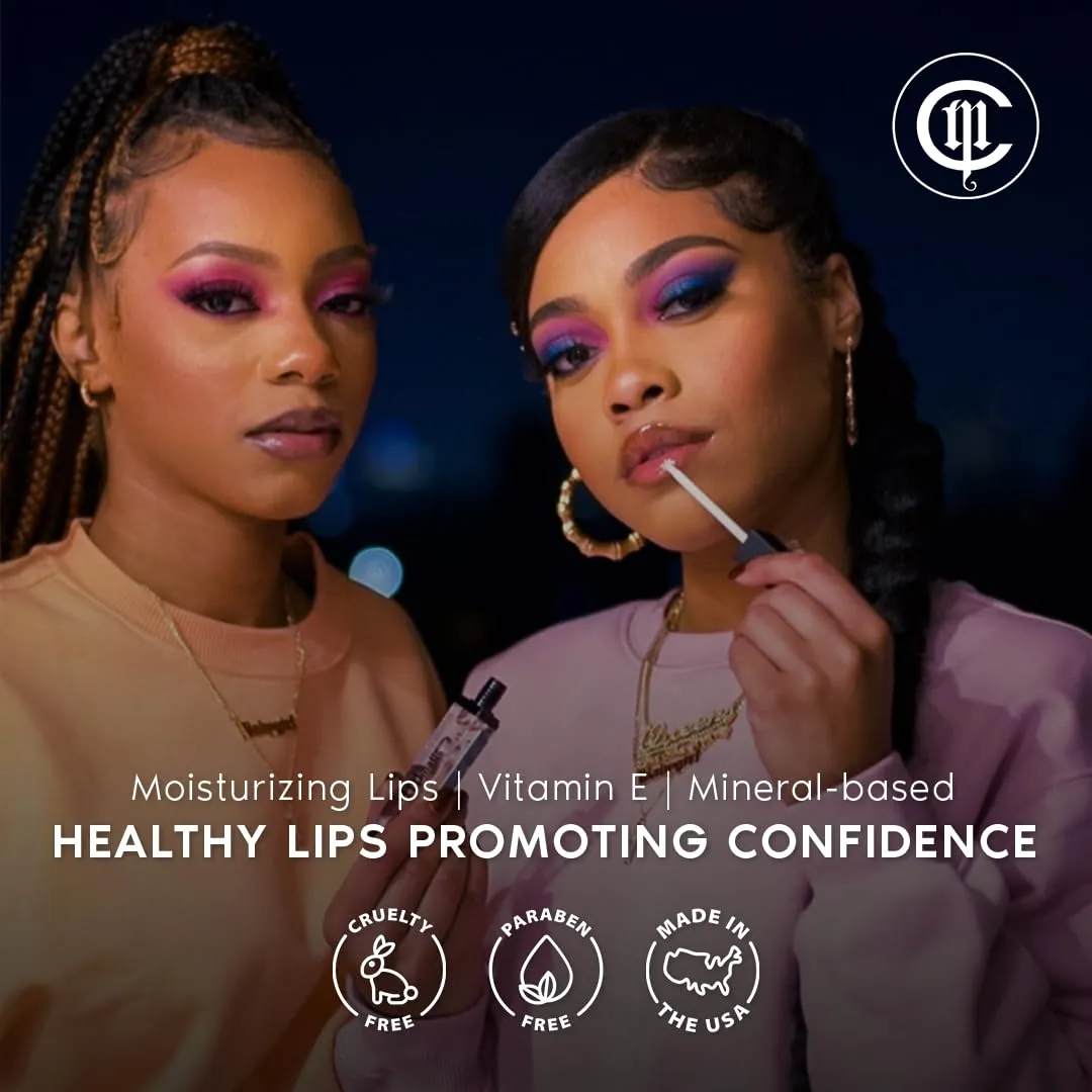 LipMatic Glaze LipShine- Moisturizing Vitamin E Lip Makeup for Women, Beeswax and Natural Organic Ingredients, Long-Lasting Lip Gloss, High-Definition Clear Shine Finish, Cruelty & Paraben Free