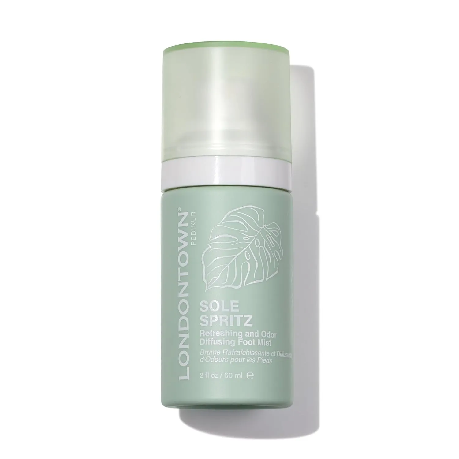 LONDONTOWN Sole Spritz Refreshing & Odor Foot - Cooling Spray with Tea Tree Oil, Eucalyptus Oil, Peppermint, and Cucumber Extract - Instant Relief and Hydration for All Skin Types, 0.2 oz.