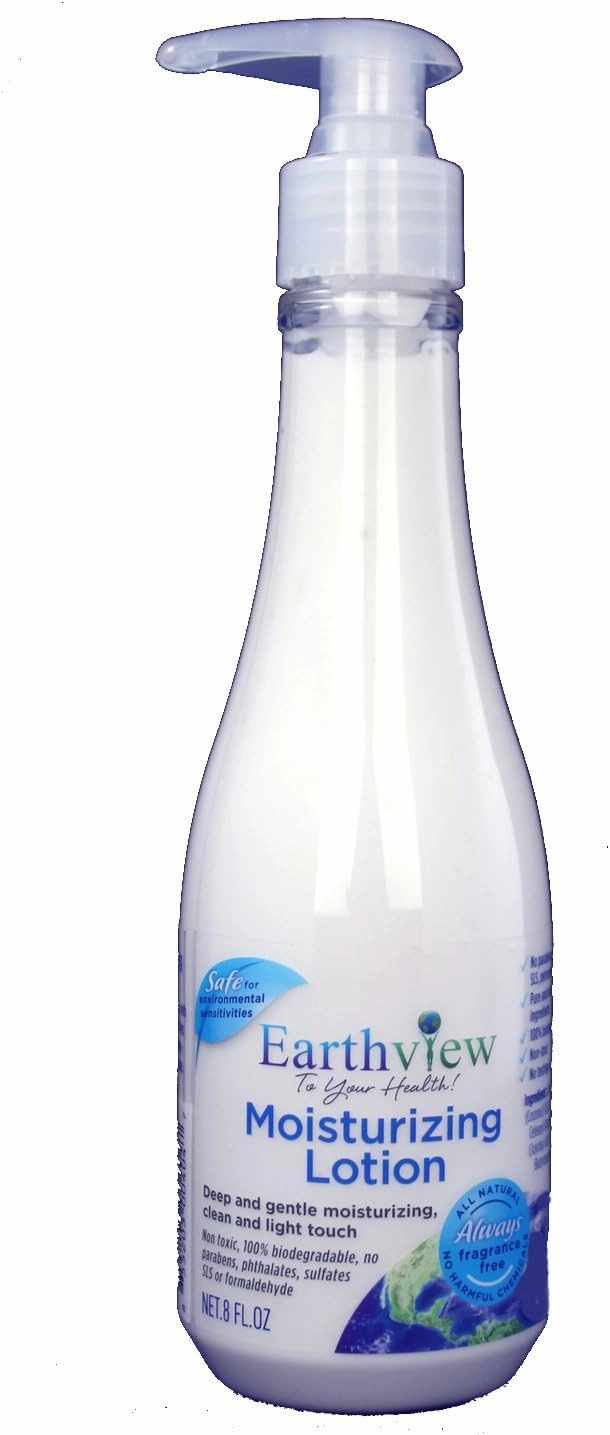 Lotion, Fragrance Free Lotion, 8 oz, Rich, Luxurious- Designed for Environmental Sensitivities (MCS, EI, MI)