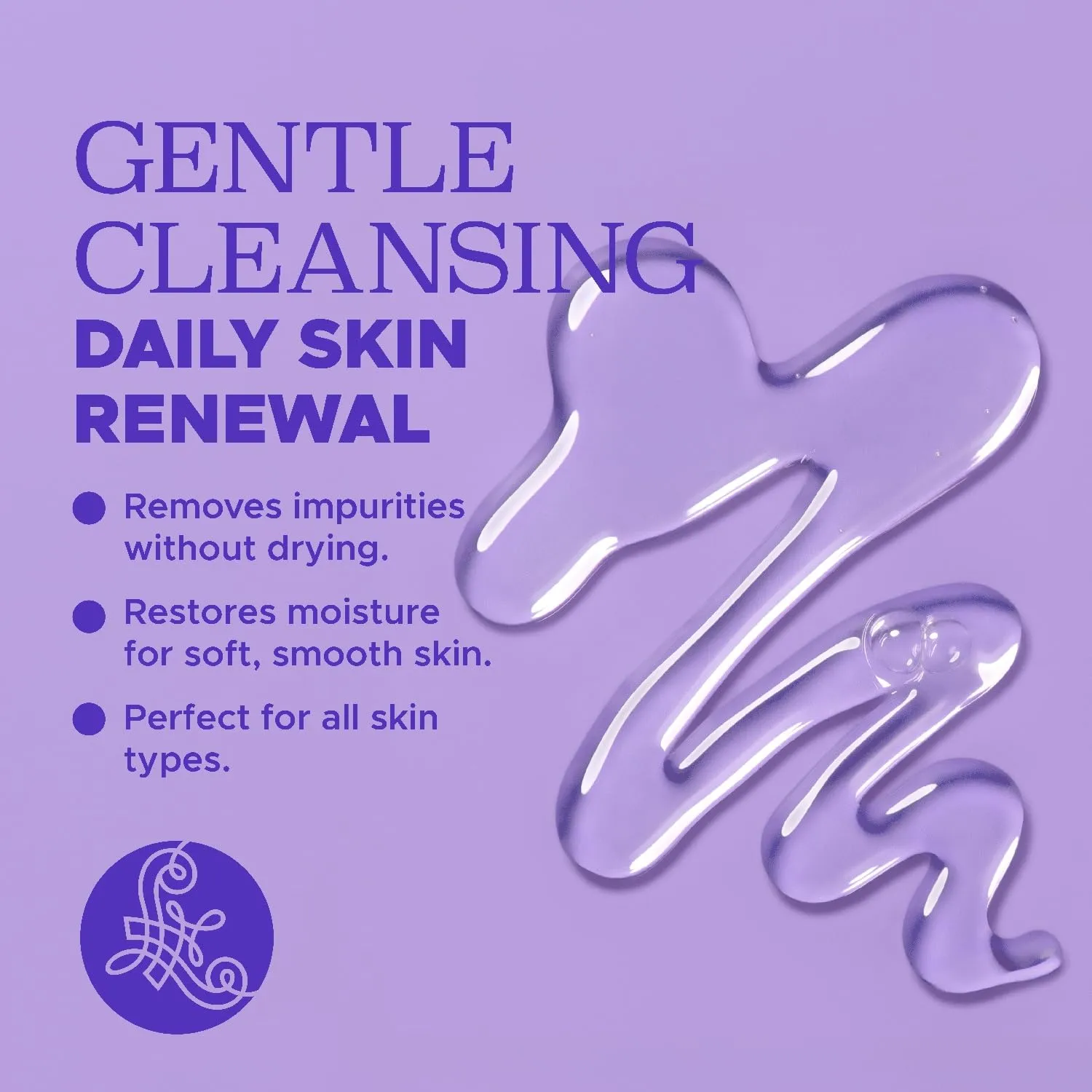 Luseta Lavender & Collagen Body Wash for Women and Men, Moisturizes and Soothes the Skin with Calming Aroma, Enhances Hydration Shower Gel Body Wash, Sulfate & Paraben-Free 33.8oz