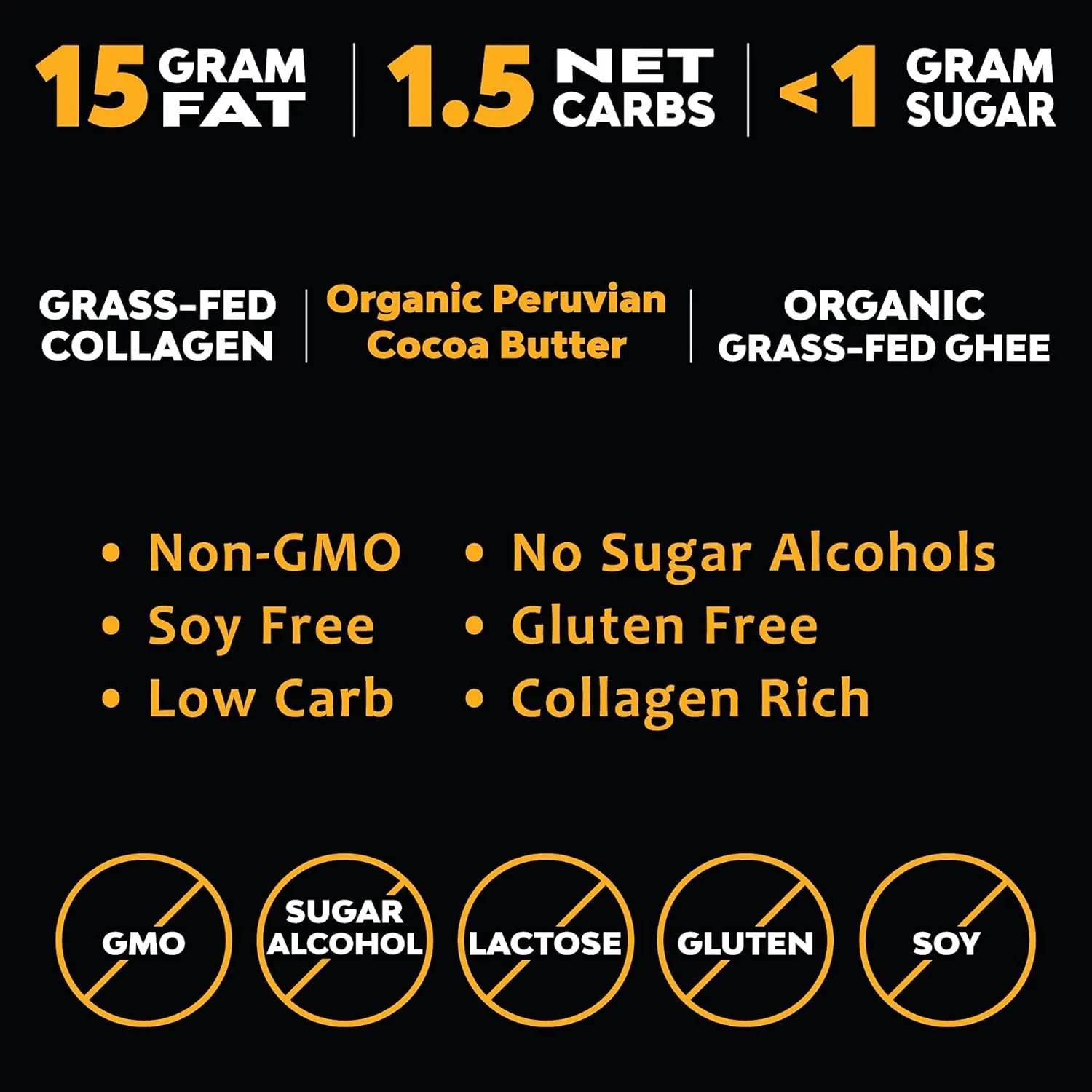 MariGold Keto Fat Bombs - Lemon Coconut - Low Carb, Collagen Rich, Grass-fed Ghee, Organic Cocoa Butter, Gluten-Free, Non-GMO (2 bags, 5 Servings Each)