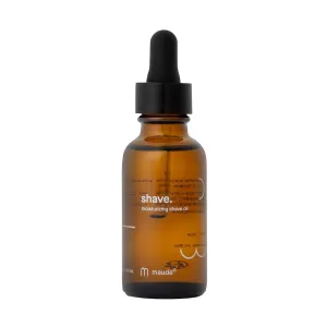 Maude Shave - Moisturizing Shave Oil for Hair Removal & Body Care - For Sensitive Areas, Legs, Underarms & Face - Made with Almond & Jojoba Oil   Light Cedarwood Scent (1 oz)