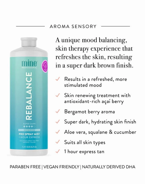MineTan Rebalance Pro Mist - 33.8 oz.