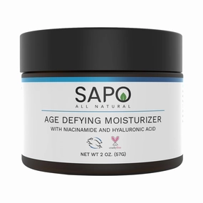 Moisturizer with Aloe, Hyaluronic Acid & Niacinamide - Daily Hydrating Day Skincare Face Cream for Dry, Oily & Sensitive Skin - 2 oz