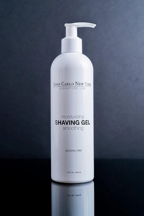 Moisturizing Shaving Gel, Alcohol Free, Aloe Vera infused, Tea tree oil, Clear Gel, Prevents Skin Irritation & Moisturizes, All Hair Types, 12 Ounce