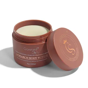 Monarch Cologned Body Butter | Spicy and Bold Scent | Blended with White Musk & Cedarwood | Infused with Organic Shea & Mango Butters | Moisturizing Formula with All-Day Fragrance | 5oz