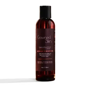 Monarch Cologned Body Oil | Spicy & Bold Scent | Blended with White Musk & Cedarwood | Infused with Organic Jojoba & Grapeseed Oil | Moisturizing Formula with All-Day Fragrance | 4oz