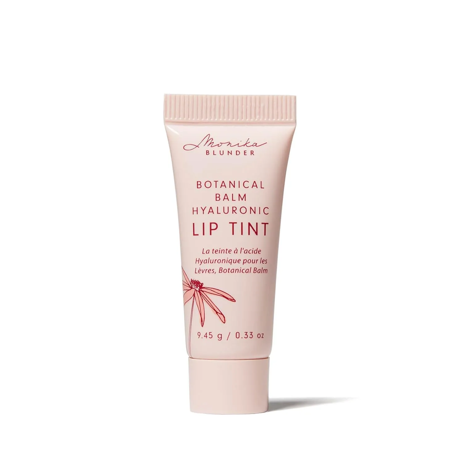 Monika Blunder Beauty - Botanical Balm Hyaluronic Lip Tint (Winter) - Clear - Hydrating Lip Tint, Clean Beauty, Cruelty-Free, Vegan, Non-Toxic, Moisturizing, Lightweight, Glossy Finish