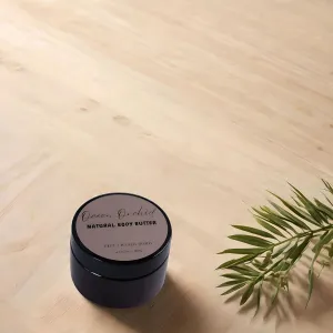 Natural Body Butter Cream, Handcrafted with Shea Butter, Cocoa Butter, Almond Oil, Rosehip Oil and Essential Oils for Dry Skin (3.5 oz, Ocean Orchid)