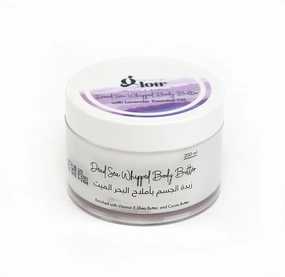 Natural Glow Dead Sea Body Butter (200 ml, Lavender)