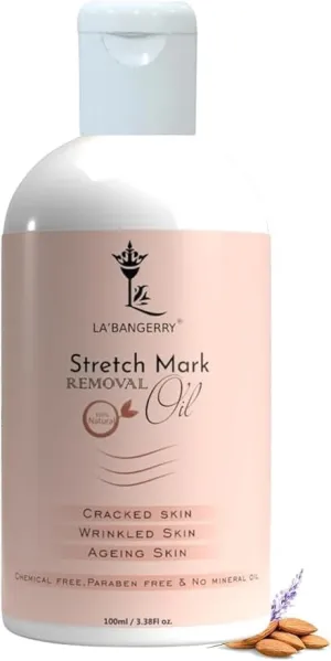Oil Reduce Stretch Marks,Safe for Pregnancy, All Skin Types, 100ml