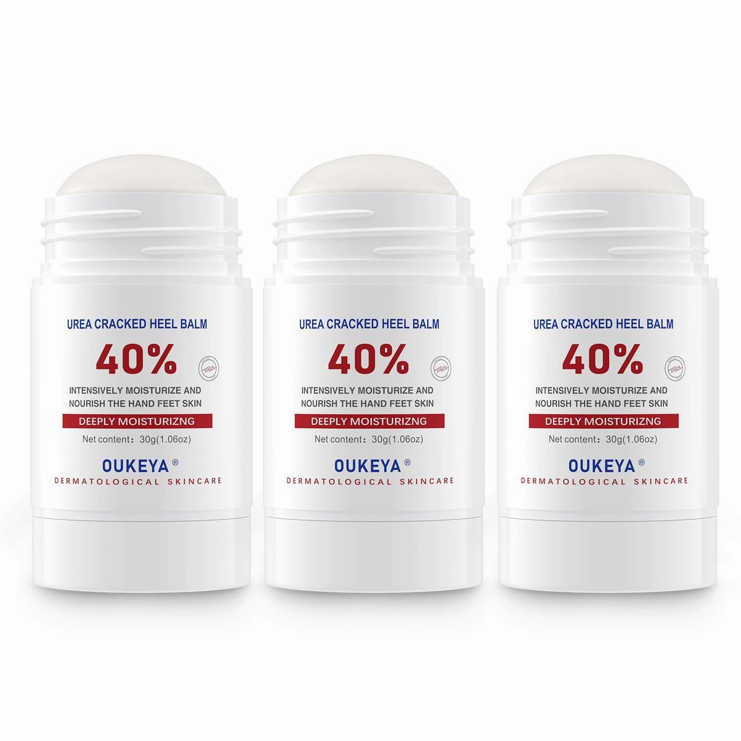 OUKEYA Urea Cream Stick, 3 PACK