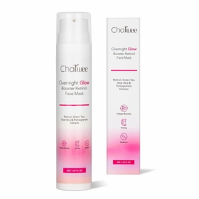 Overnight Glow Booster Retinol Sleeping Face Mask,Retinol Night Cream Gel- 50G|Infused With Niacinamide&Vitamin E|Green Tea Aloe Vera Extracts|Soothes And Nourishes Skin|Collagen Boosting