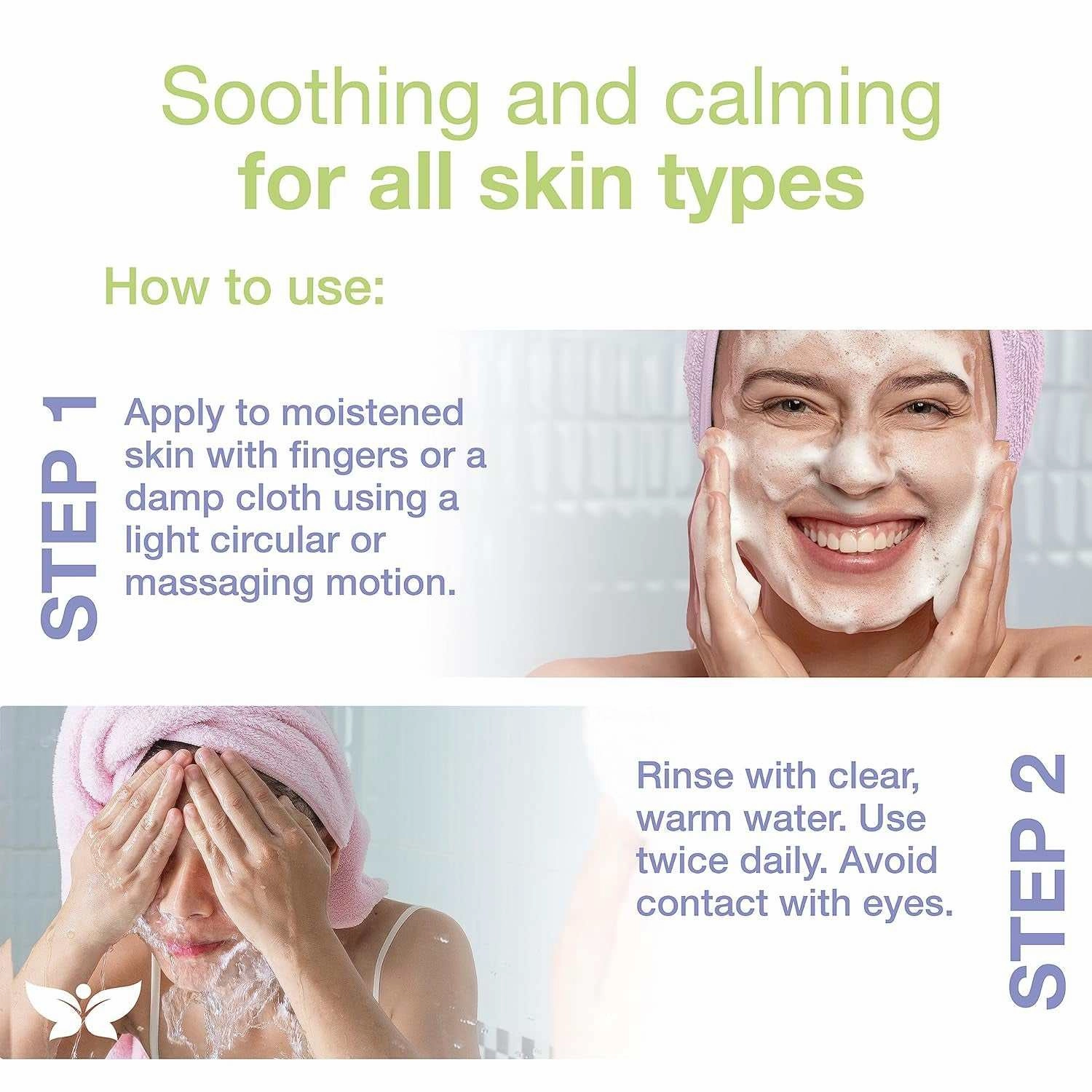 Paraben-Free Facial Cleanser Face Wash