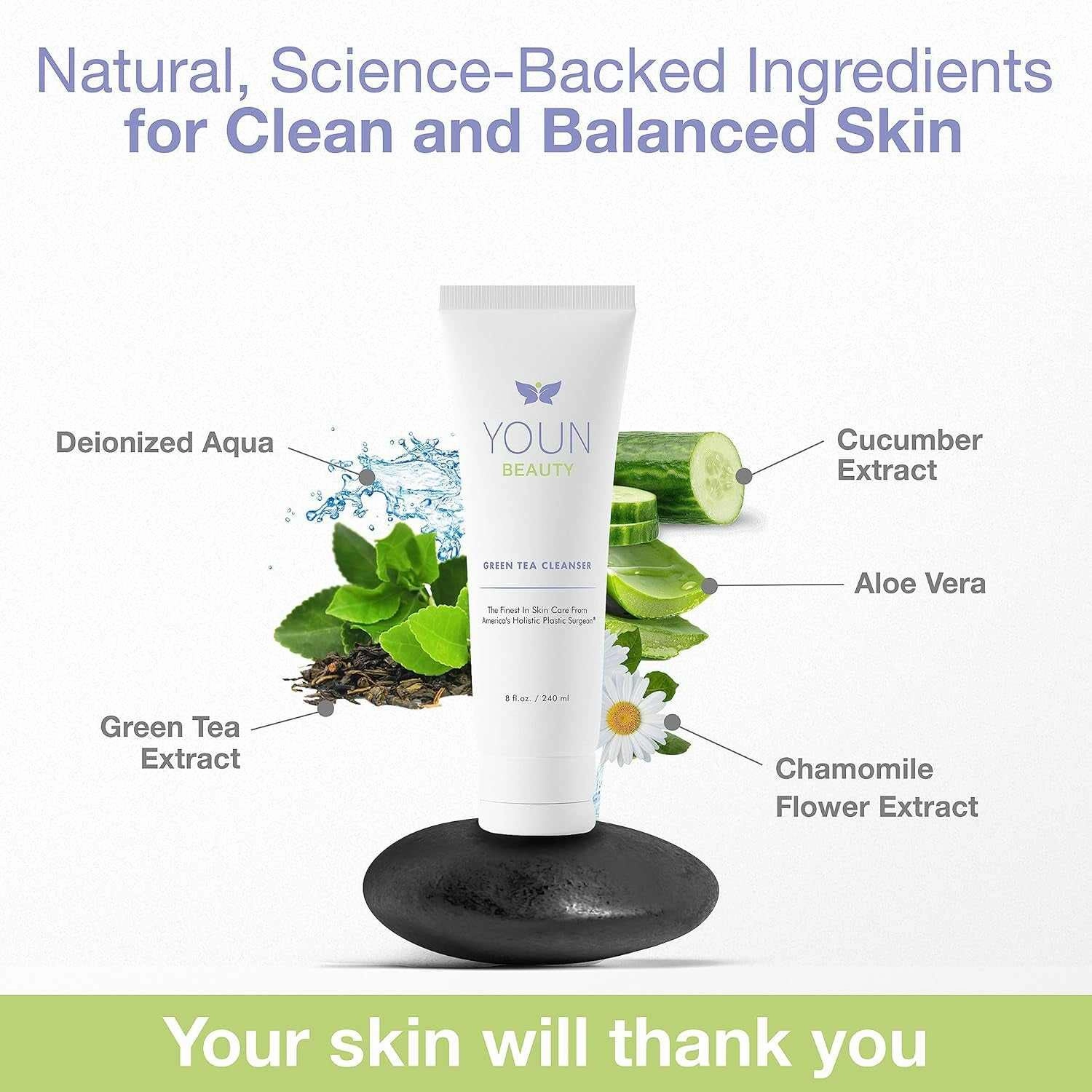 Paraben-Free Facial Cleanser Face Wash