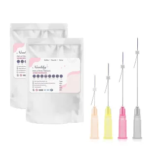Pdo Mono Threads for Face Lift Korea Pdo Threads with Sharp Tip Mono Smooth Threads Type for Whole Body Lifting 26G60mm 20pcs