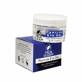 Peptide Anti-Aging Under Eye Collagen Gel for Wrinkles, Bags, Puffiness, and Dark Spots Skin Care Treatment with Aloe Vera, Hyaluronic Acid, Vitamin E, and Peptides.